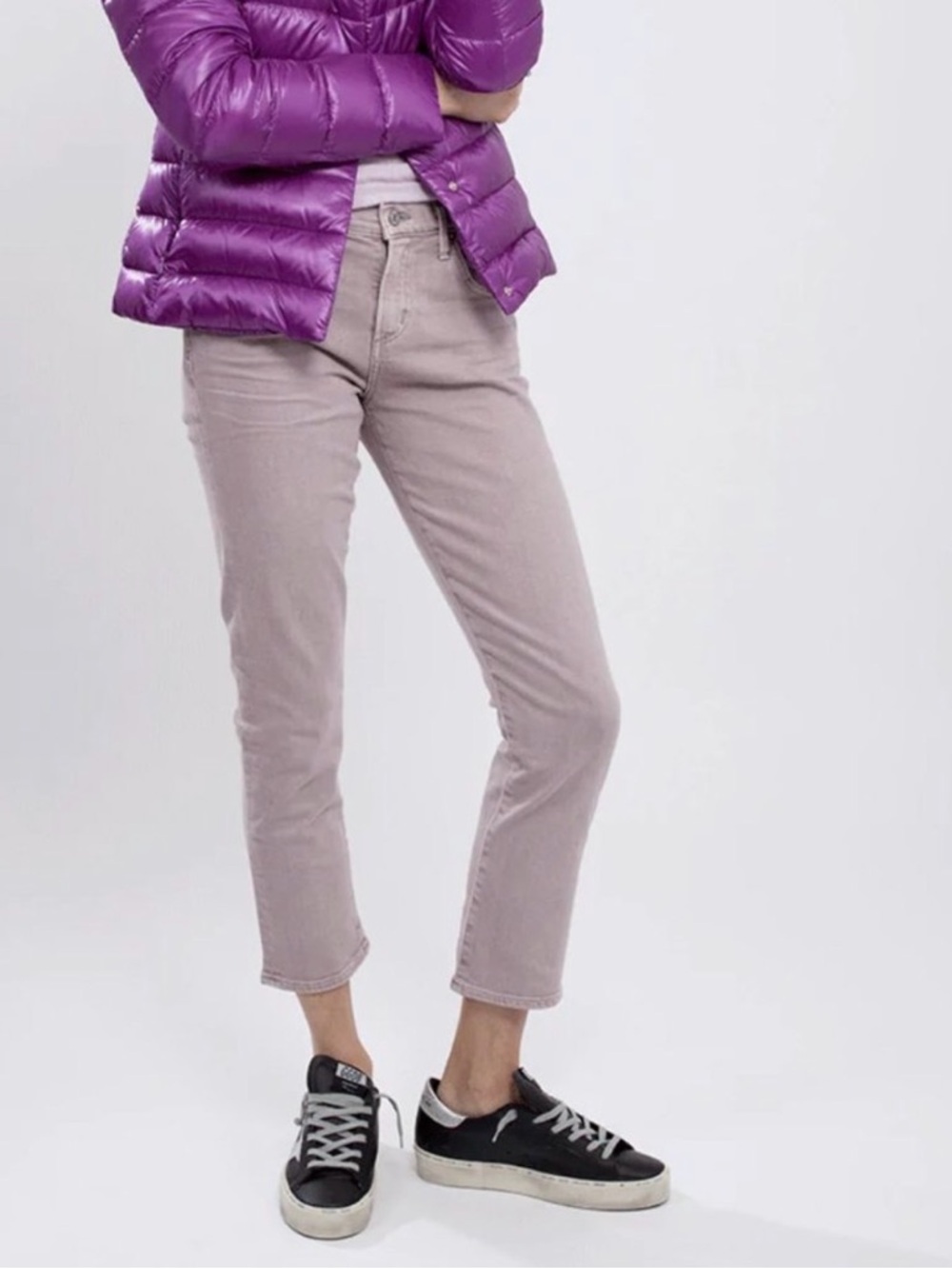 Citizens Of Humanity Elsa Mid Rise Slim Fit Crop Jeans Size 27